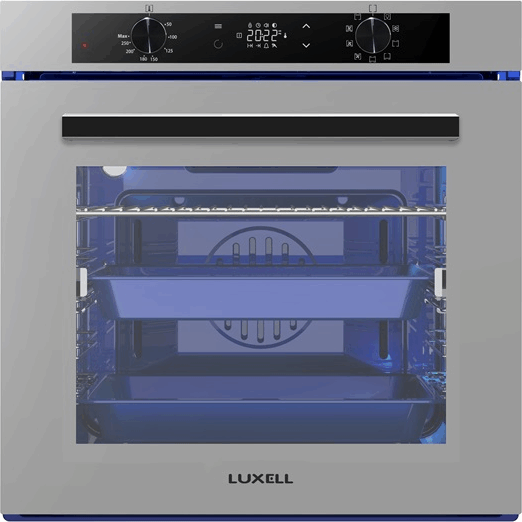Luxell A68-SGF3 DDT Beépíthető Elektromos sütő - Ezüst