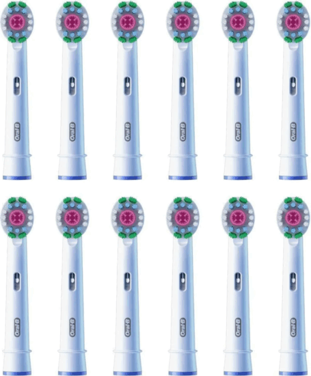 Braun Oral-B Pro 3D Elektromos fogkefe Pótfej - Fehér (12db)