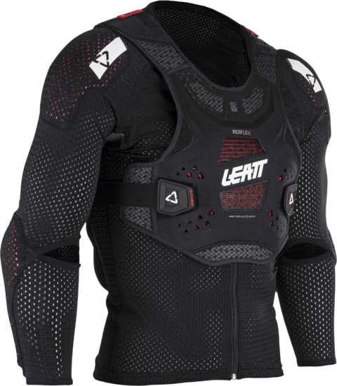 LEATT ReaFlex Motoros test protektor L méret - Fekete