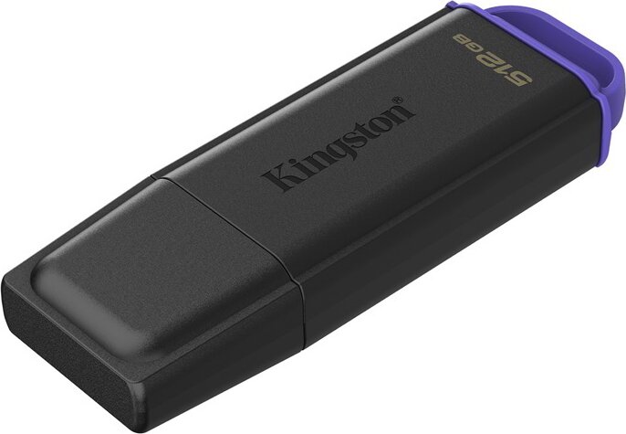 Kingston DataTraveler Exodia USB-A 3.2 Gen 1 512GB Pendrive - Fekete / Lila Kingston DataTraveler Exodia USB-A 3.2 Gen 1 512GB Pendrive - Fekete / Lila