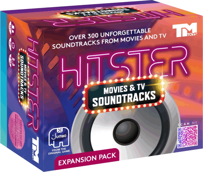 TM Toys Hitster mozifilm és TV társasjáték