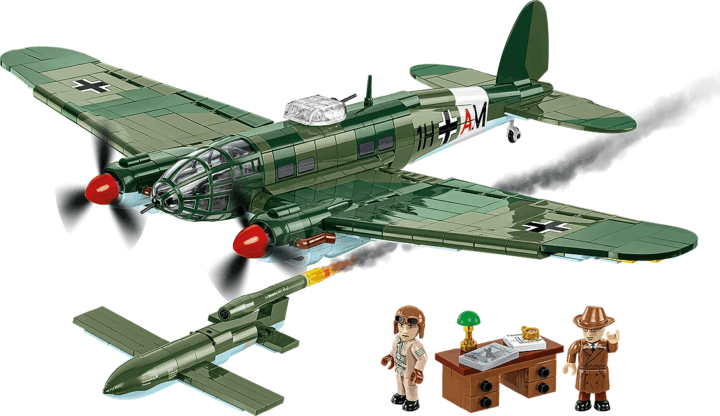 Cobi 5771 Heinkel HE 111 H-22 V1 bombázó repülő 927 darabos építőjáték