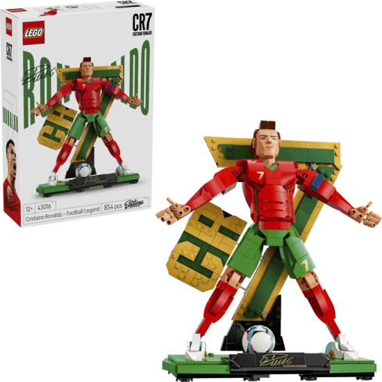 LEGO 43016 Editions Cristiano Ronaldo - Futball-Legenda Építőjáték LEGO 43016 Editions Cristiano Ronaldo - Futball-Legenda Építőjáték