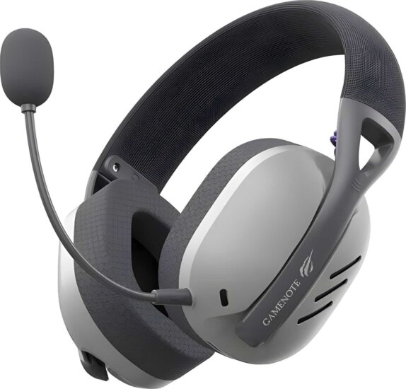 Havit Fuxi-H3 Gamenote Bluetooth + RF Wireless / Vezetékes Gamer Fejhallgató Headset - Szürke