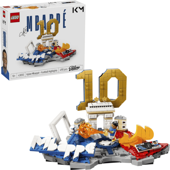 LEGO 43013 Editions Kylian Mbappé - Futball Pillanatok
