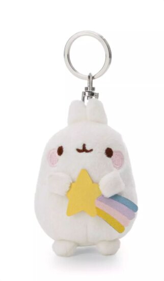 Nici Molang a nyuszi csillaggal plüss kulcstartó 8cm