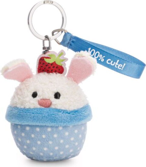 Nici Muffin nyuszi kulcstartó plüssfigura 7 cm