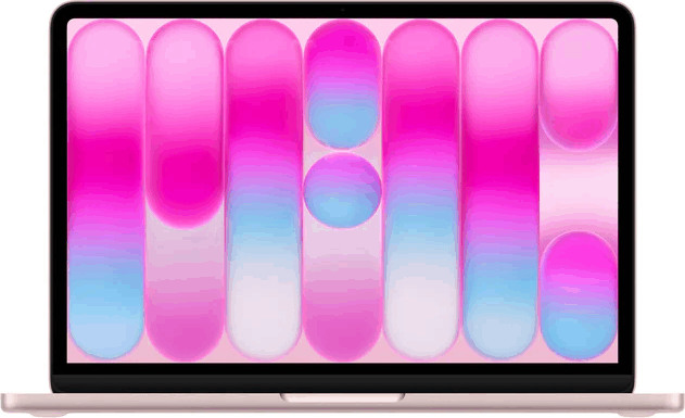 Apple Neo 13 A18 Pro Laptop Hajnalpír (13" / Apple A18 Pro / 8GB / 256GB M.2 SSD / macOS)