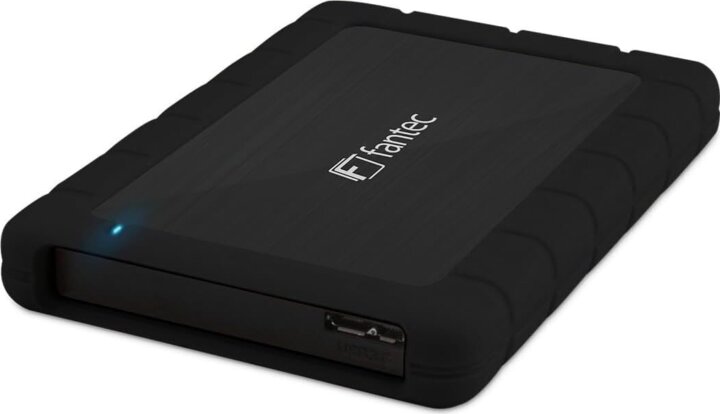 Fantec 2393 AluPro U3 2.5" USB 3.0 Külső HDD/SSD Ház - Fekete