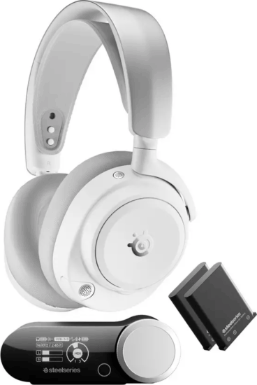 Steelseries Arctis Nova Pro Omni Wireless Bluetooth Gaming Fejhallgató Headset - Fehér