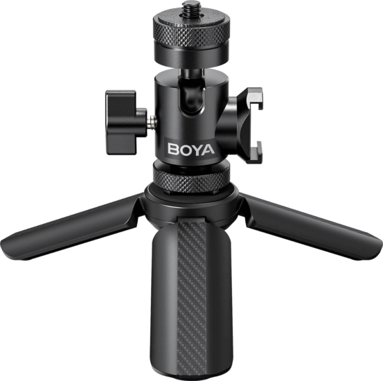 Boya 01 Háromlábú Mikrofon Állvány BOYA Magic termékekhez - Fekete