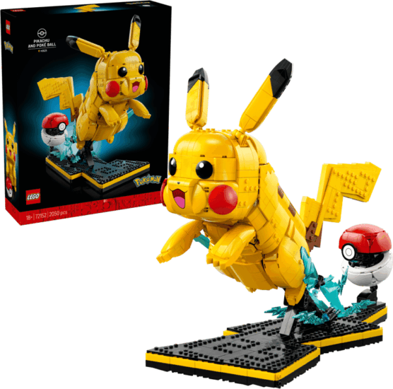 LEGO 72152 Pokémon - Pikachu és pokélabda