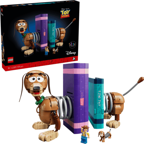 LEGO 43301 Disney - Toy Story Slinky kutya könyvtámasz