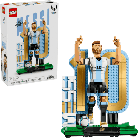 LEGO 43015 Editions - Lionel Messi Futball legenda
