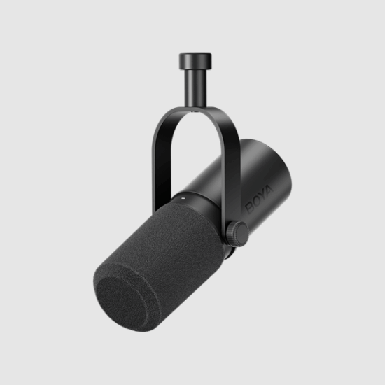 Boya CastMic P60 USB XLR Asztali Kondenzátor Mikrofon - Fekete