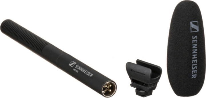 Sennheiser MKE 600 Szuperkardioid Puskamikrofon - Fekete