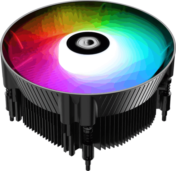 ID-Cooling DK-07i PWM intel CPU hűtő - Fekete
