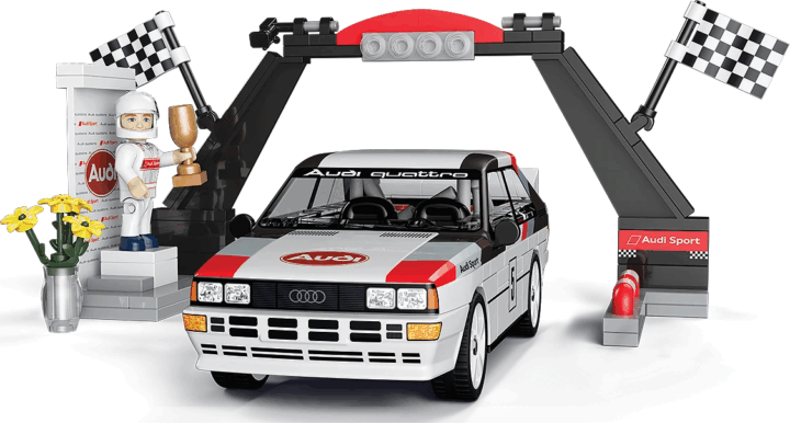 Cobi 24666 Audi Quattro Group 4 167 darabos építőkészlet