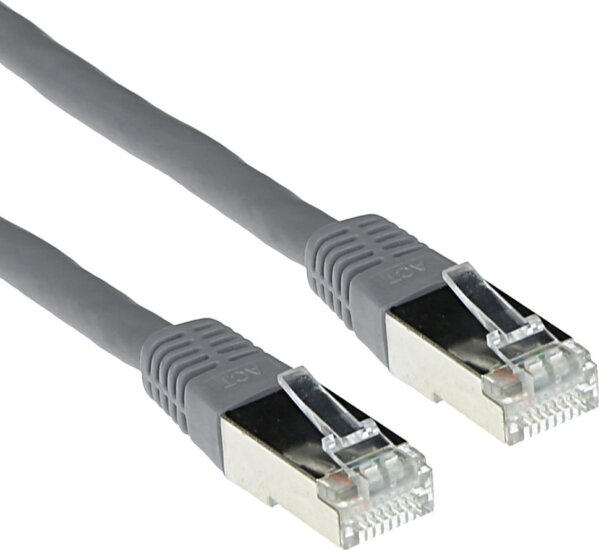 ACT FB2007 F/UTP Cat5e RJ45 Patch kábel 7m - Szürke