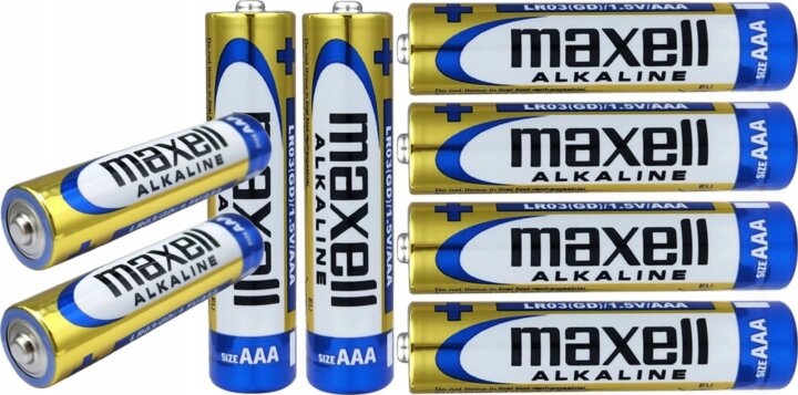 Maxell LR03 Alkáli AAA Ceruzaelem 1.5V (4db / csomag - 120db / 30 csomag)