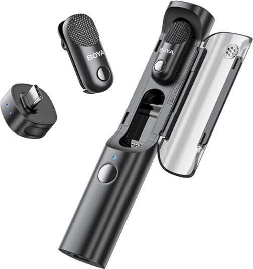 Boya Magic-05 4az 1ben Wireless Mikrofon - Fekete