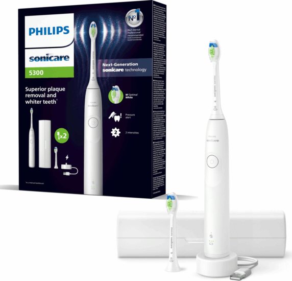 Philips 5300 series Sonicare HX7108/03 Elektromos fogkefe - Fehér