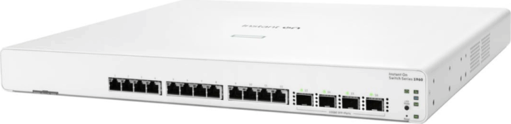 HPE Networking Instant On 1960 Smart Managed 12-port Gigabit Rack Switch HPE Networking Instant On 1960 Smart Managed 12-port Gigabit Rack Switch