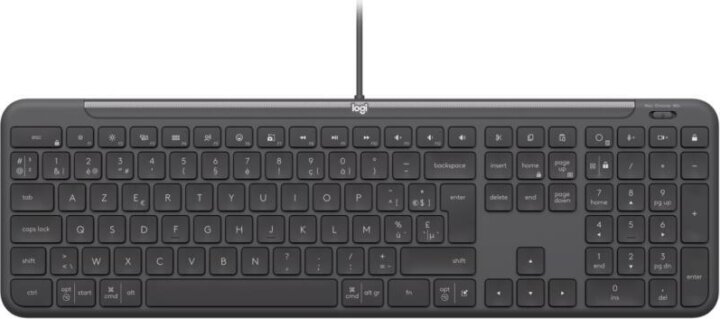 Logitech Signature Slim K620 Vezetékes Billentyűzet DE - Fekete/Szürke