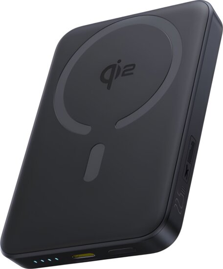 Baseus EnerFill FM12 Qi2 Mágneses Wireless Powerbank 10000mAh 22.5W + USB-C kábel 0,3m - Fekete