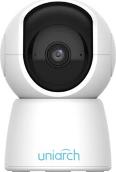 Uniarch UHO-S2E-M3 Smart Wifi 3MP 360° forgatható kültéri Okos Kamera - Fehér