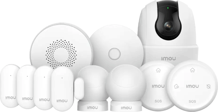 Imou HOME ALARM KIT-11-RANGER 2C Okosotthon riasztó készlet - Fehér