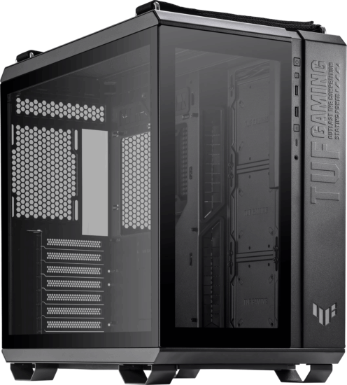 ASUS TUF Gaming GT502 Plus 850W Midi Torony Számítógépház - Fekete