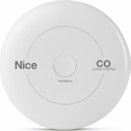 Nice CO Alarm-Control 868,4 MHz Z-Wave / Z-Wave Plus Okos Szén-Monoxid Érzékelő - Fehér