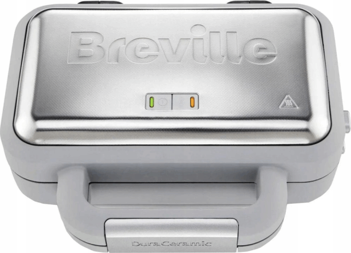 Breville DuraCeramic VST072X Gofrisütő 850 W - Ezüst