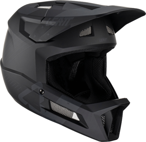 LEATT MTB Gravity 2.0 V23 Kerékpáros Sisak - Fekete (57-58cm)