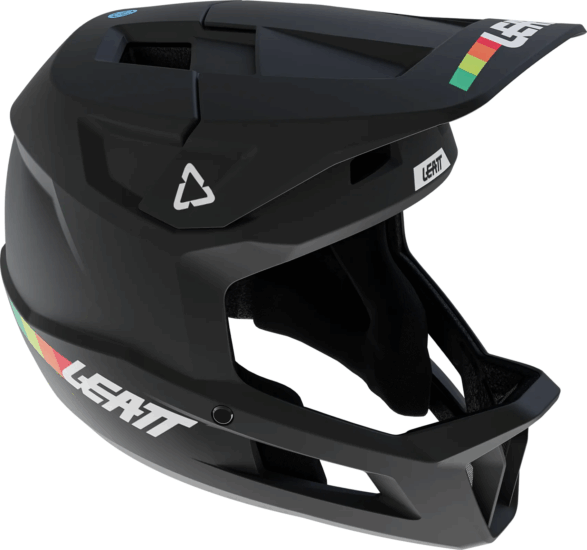 LEATT MTB Gravity 1.0 V23 Kerékpáros sisak (M 57-58cm) - Fekete