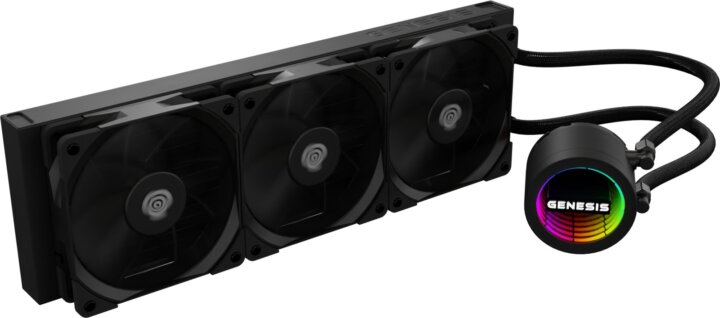GENESIS NLG-2320 PWM Univerzális CPU Vízhűtés - Fekete