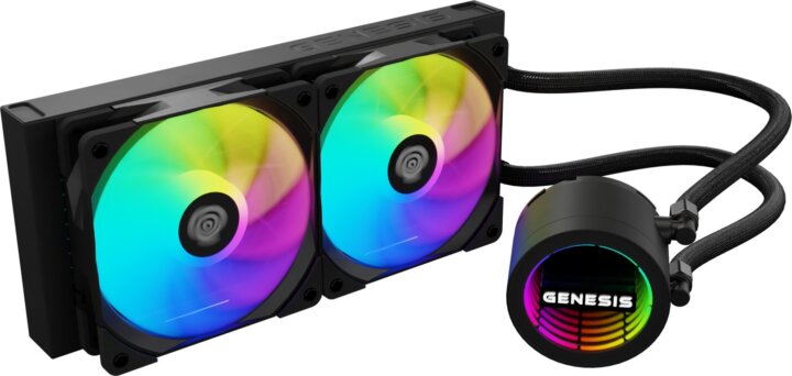 GENESIS NLG-2319 PWM Univerzális CPU vízhűtés - Fekete