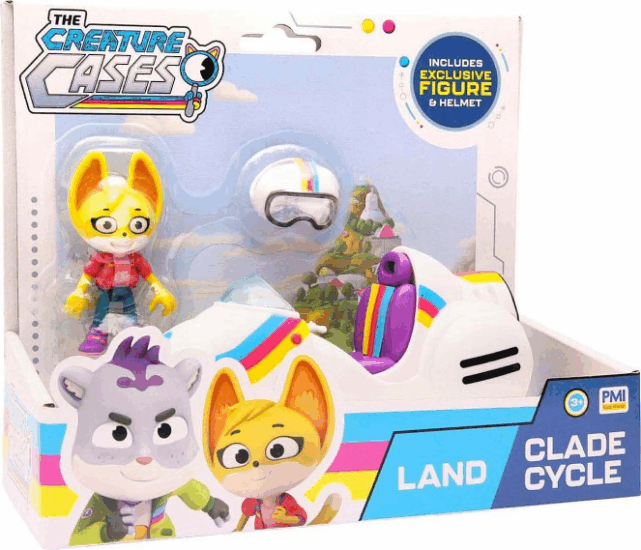P.M.I. Creature Cases S1 - Clade Cycle Land Motor figurával