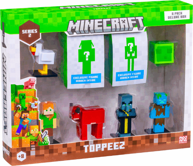 Mojang Studios Minecraft S2 Gyűjthető figura csomag (8db/csomag) - Többféle