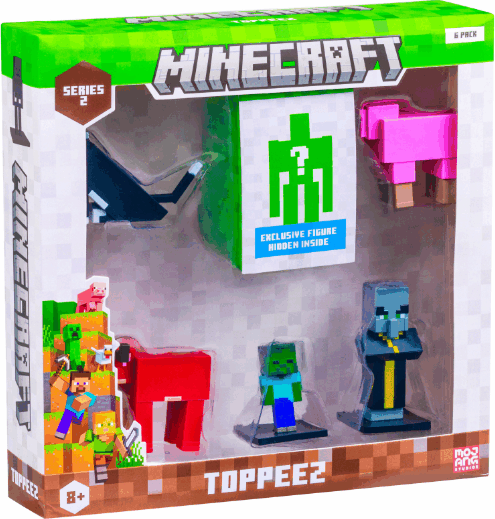 Mojang Studios Minecraft S2 Gyűjthető figura csomag (6db/csomag) - Többféle