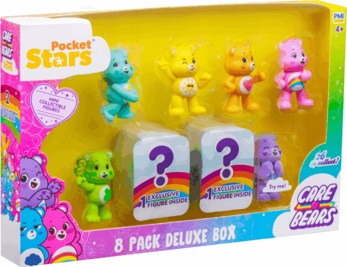 P.M.I. Care Bears S1 gyűjthető figura csomag (8db/csomag) - Többféle