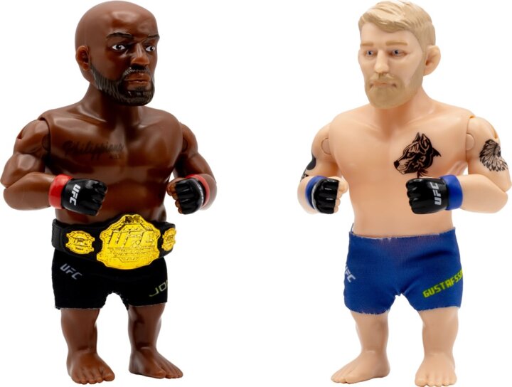 P.M.I. UFC Octagon Fighters S1 Legendary fights figurák - Jones VS. Gustafsson