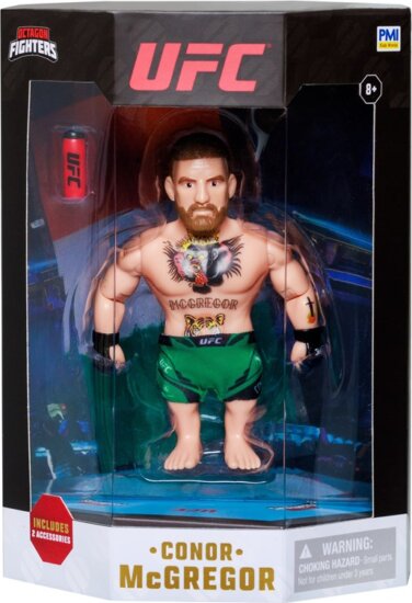 P.M.I. UFC Octagon Fighters S1 Akciófigura 11cm - Conor McGregor