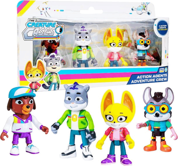 P.M.I. Creature Cases S1 Figura szett 7,5cm (4db/csomag) P.M.I. Creature Cases S1 Figura szett 7,5cm (4db/csomag)