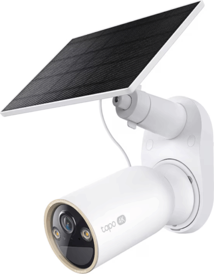 TP-LinkTapo C460KIT Smart Wifi 4K UltraHD napelemes Okos Kamrea - Fehér
