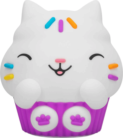 Paladone PP14083GDH Gabi babaháza Squishy Glo szilikon éjjeli fény - Cakey Cat