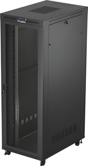 Lanberg 19" Szabadon Álló Rack Szekrény 47U 800x1200mm - Fekete Lanberg 19" Szabadon Álló Rack Szekrény 47U 800x1200mm - Fekete