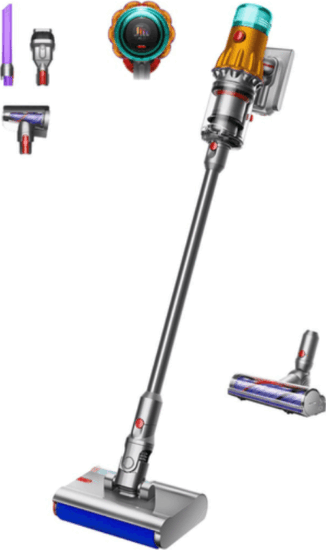 Dyson V12 Submarine 3-in-1 Akkus álló / kézi porzsák nélküli Felmosó porszívó - Ezüst