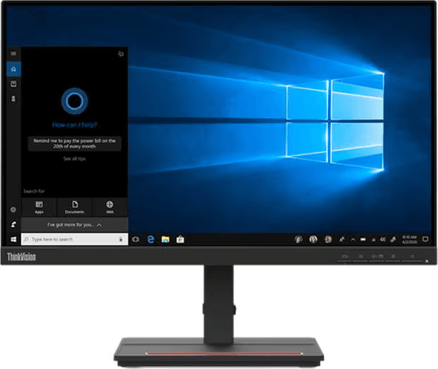 Lenovo 21.5" ThinkVision S22e-20 16:9 FHD IPS LED Monitor - Fekete